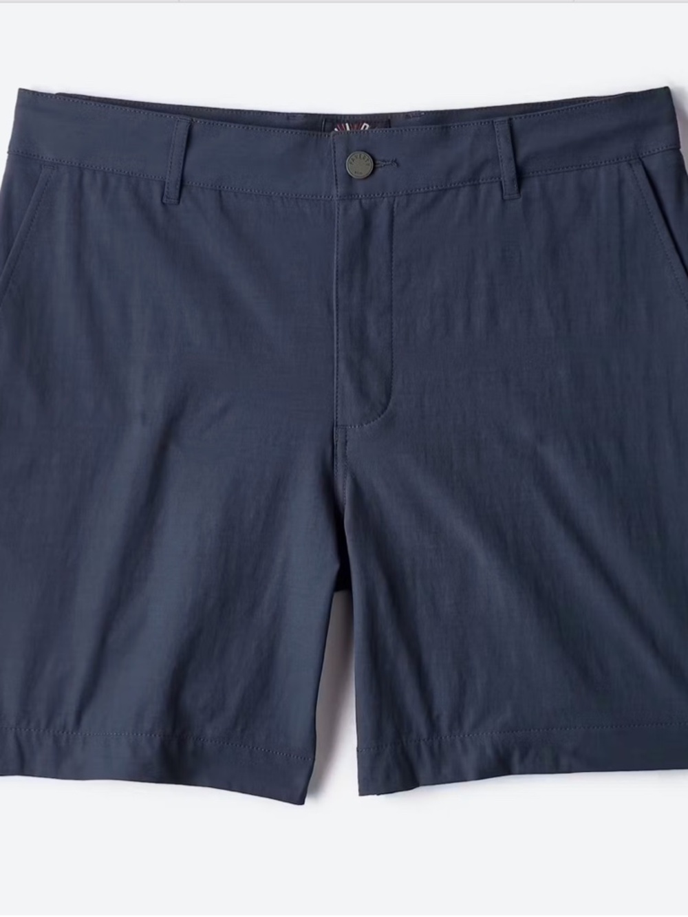 Faherty Brand All Day 4-Way Stretch Shorts in Dark Blue Nights 7" Size 32